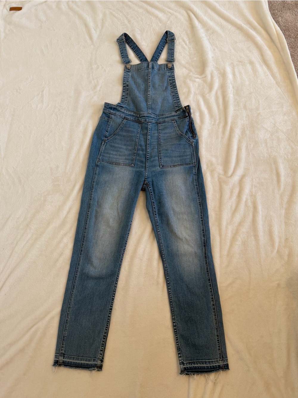 Madewell Faded Blue Size Medium Denim Overalls